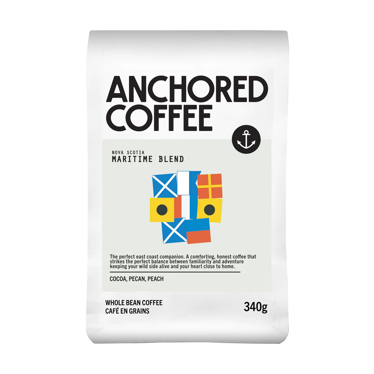 Café Anchored - Mélange maritime (340 g)