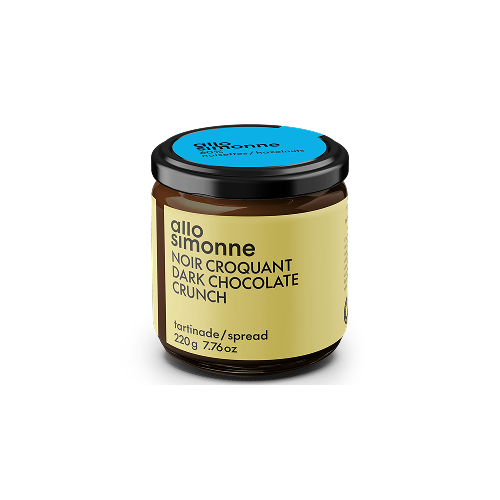 Allo Simonne - Hazelnut spread with crunchy dark chocolate