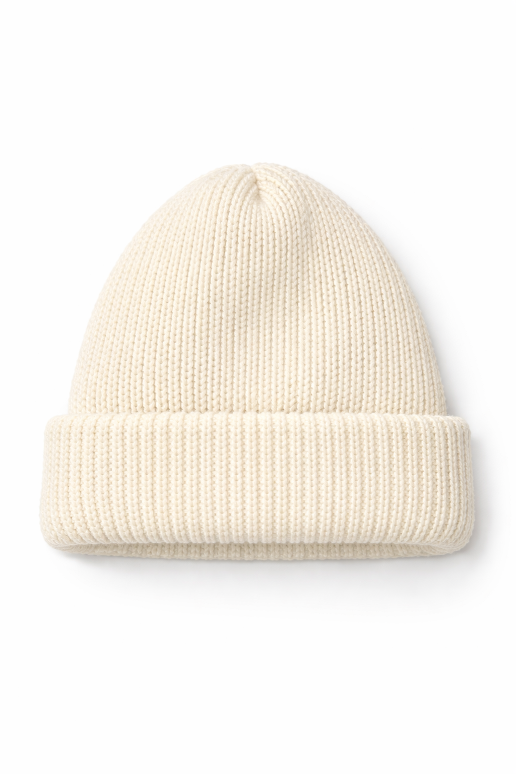 Hand Knit Wool Ribbed Toque Extra Chunky