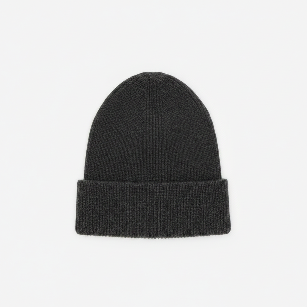 Dark Grey Toque - Seamless Background