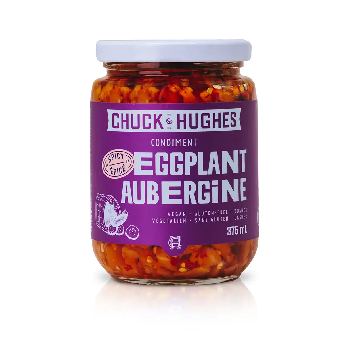 Chuck Hughes Spreads - Spicy Eggplant