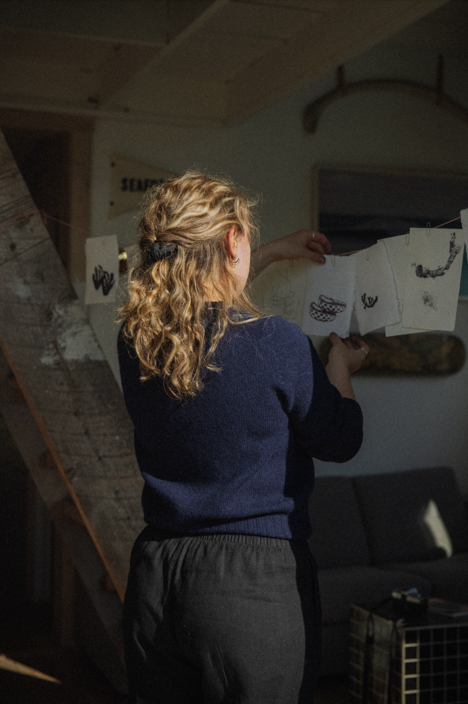 Catherine Valois, Artist in Residence at The Parcelles
