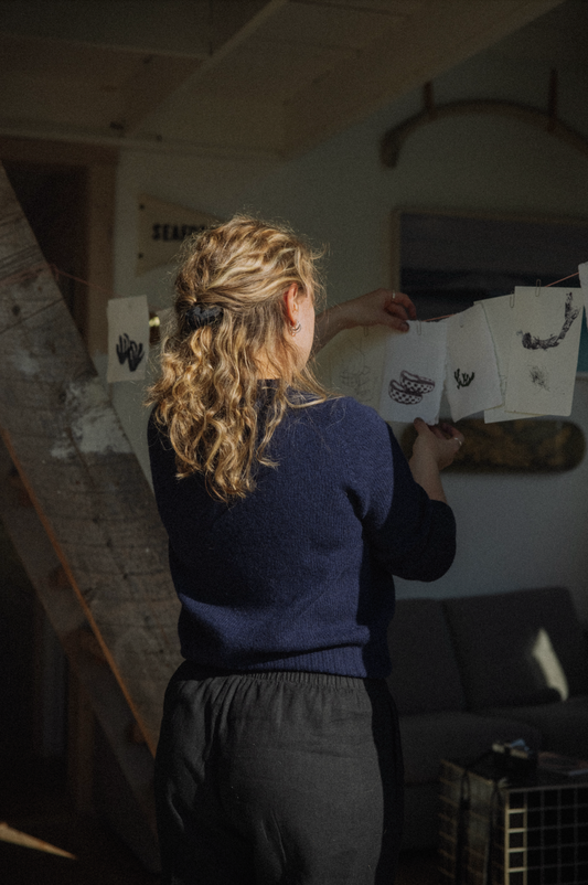 Catherine Valois, Artist in Residence at The Parcelles