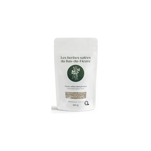 Dehydrated salted herbs