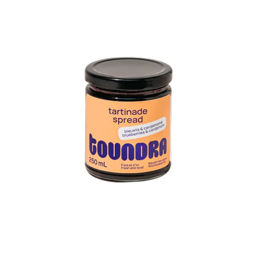 Wild blueberry & cardamom spread by Toundra