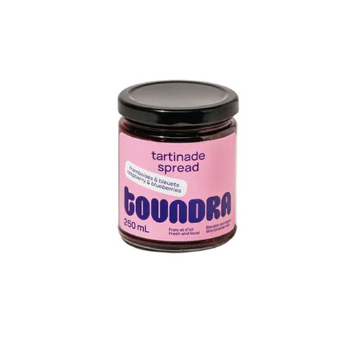 Wild blueberry & raspberry spread by Toundra