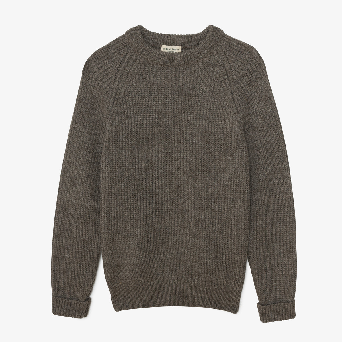 Hand Knit Wool Fisherman Sweater – miloanddexter