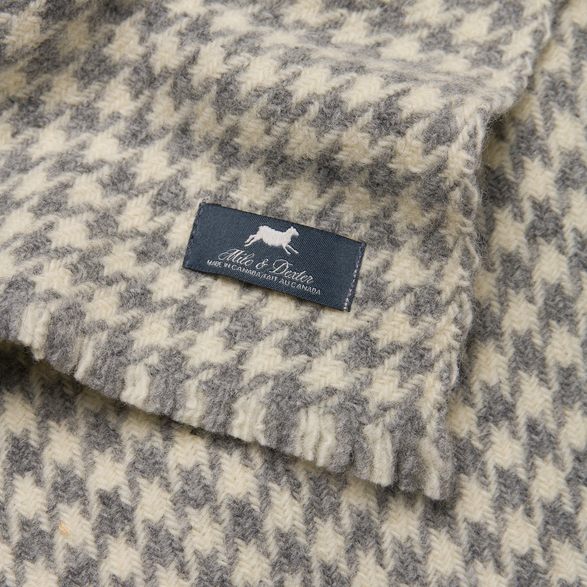 Natural Grey Checkered