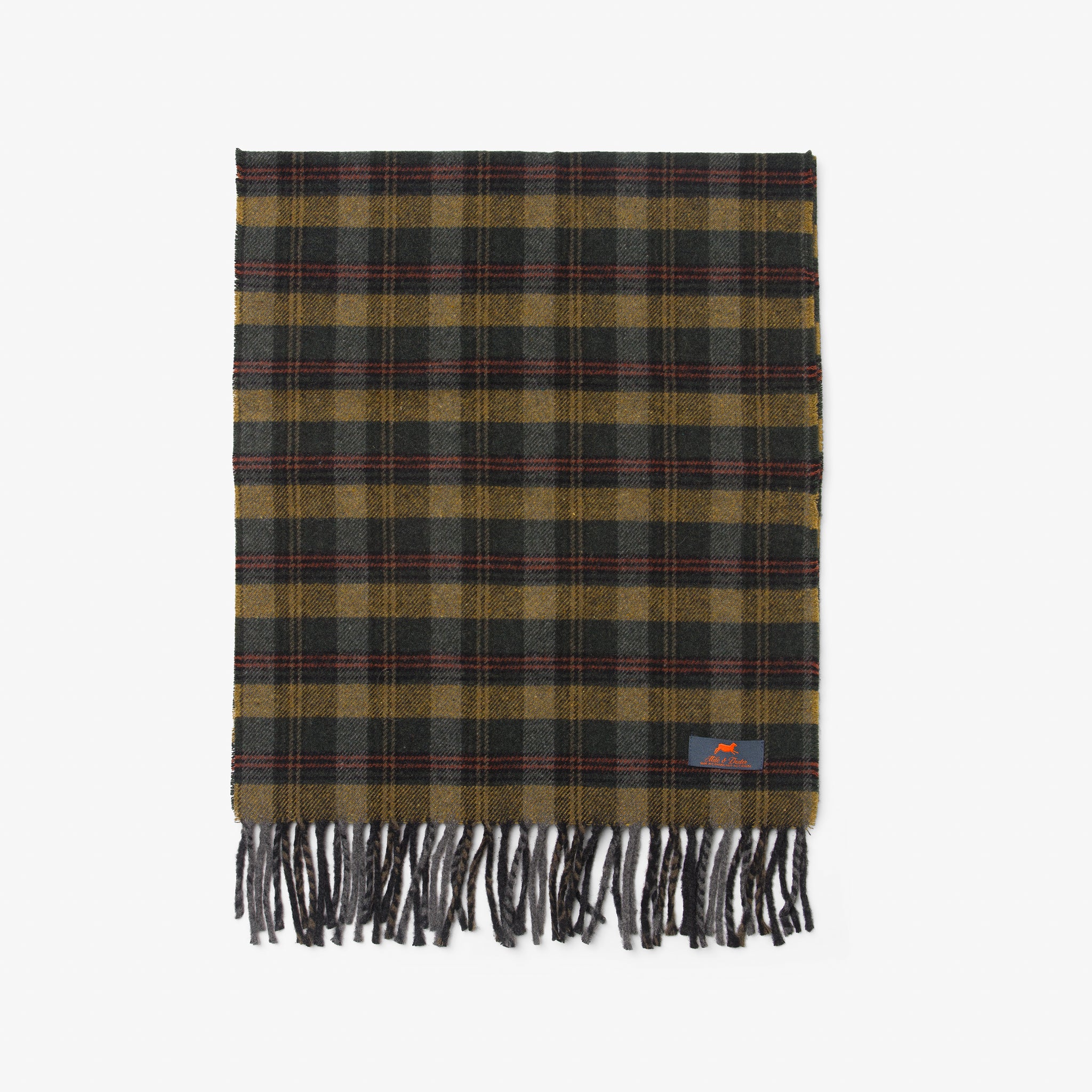 Plaid Wool Scarf – miloanddexter