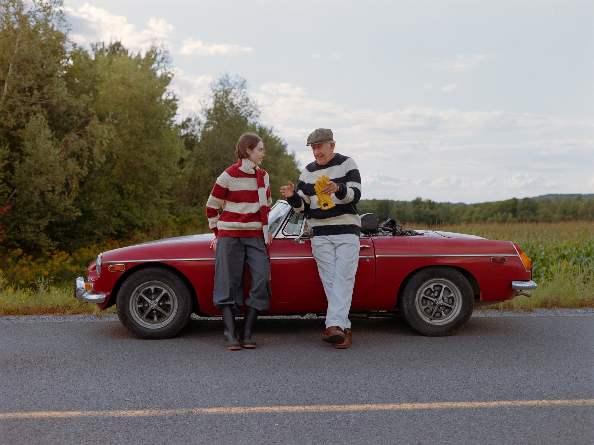 STRIPED RED