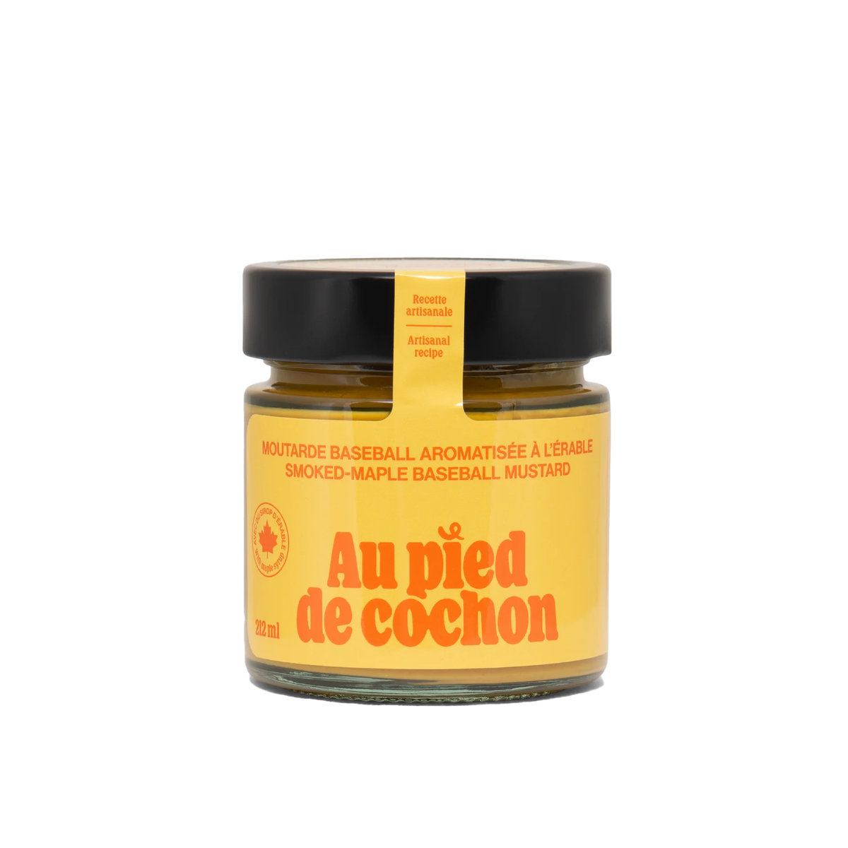 Smoked Maple Baseball Mustard - Au Pied de Cochon