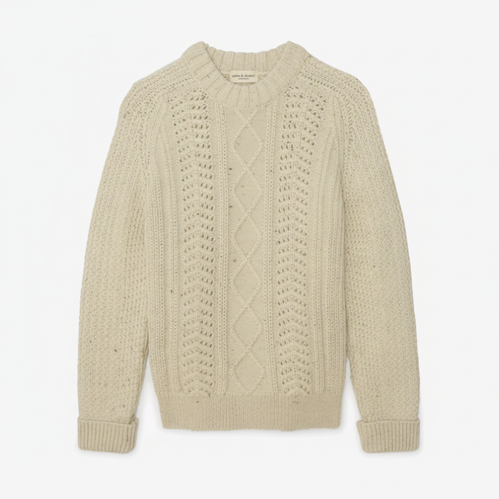 Natural Cream Sweater 1