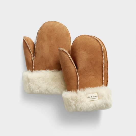 Arctic Reversed Sheepskin Mittens